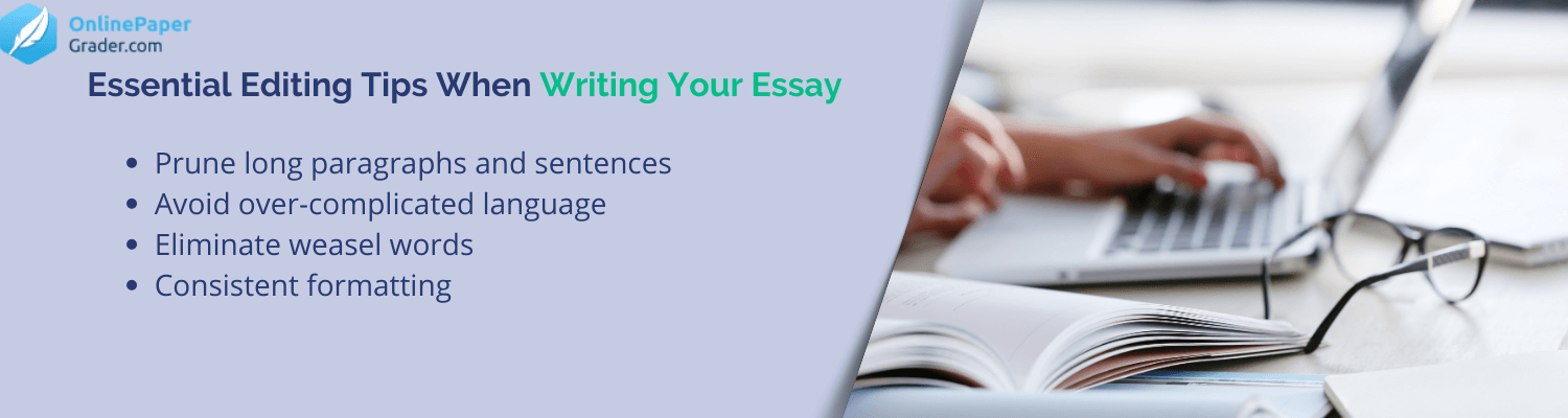 essay editing tips